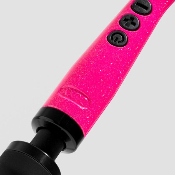 Вібромасажер DOXY Die Cast 3 Hot Pink, дуже потужний, живлення 220В, металевий корпус - Зображення 6