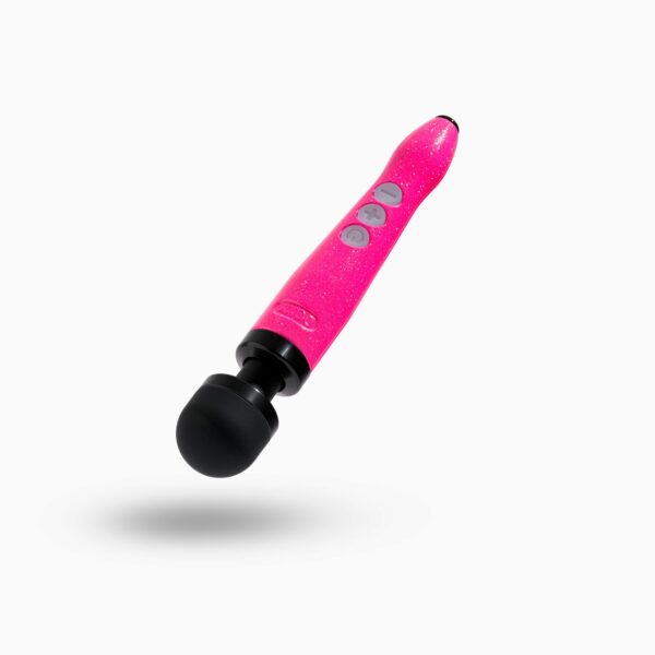 Вібромасажер DOXY Die Cast 3R Hot Pink, дуже потужний, перезаряджуваний, металевий корпус