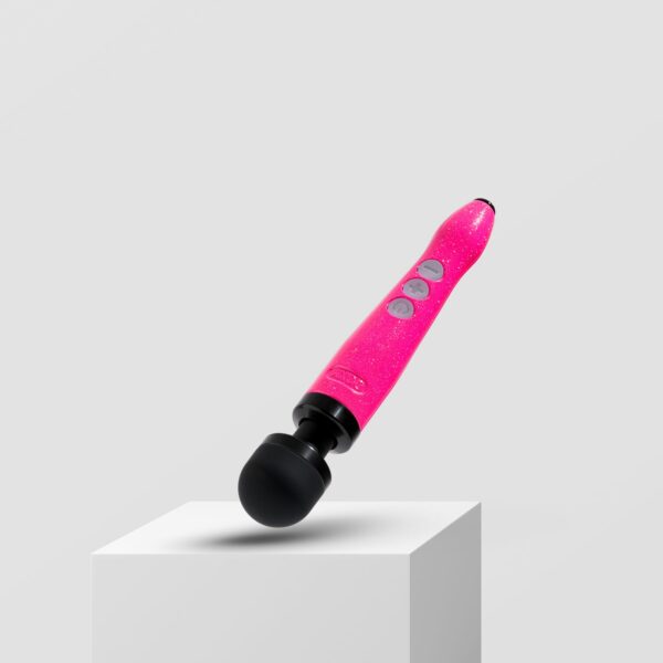 Вібромасажер DOXY Die Cast 3R Hot Pink, дуже потужний, перезаряджуваний, металевий корпус - Зображення 8