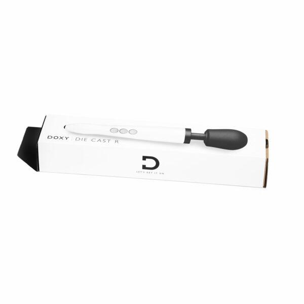 Вібромасажер DOXY Die Cast R Stardust White - Зображення 6