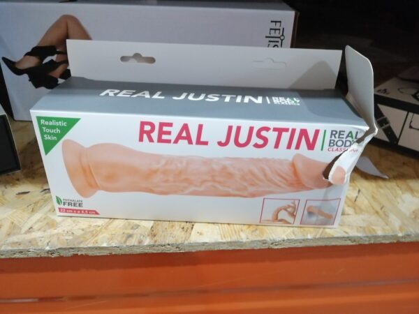 Фалоімітатор Real Body - Real Justin Flesh, TPE  (порвана упаковка!!!) - Зображення 2
