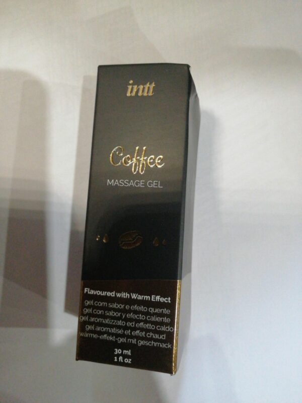 Масажний гель для інтимних зон Intt Coffee (30 мл) (м'ята упаковка!!!) - Зображення 2