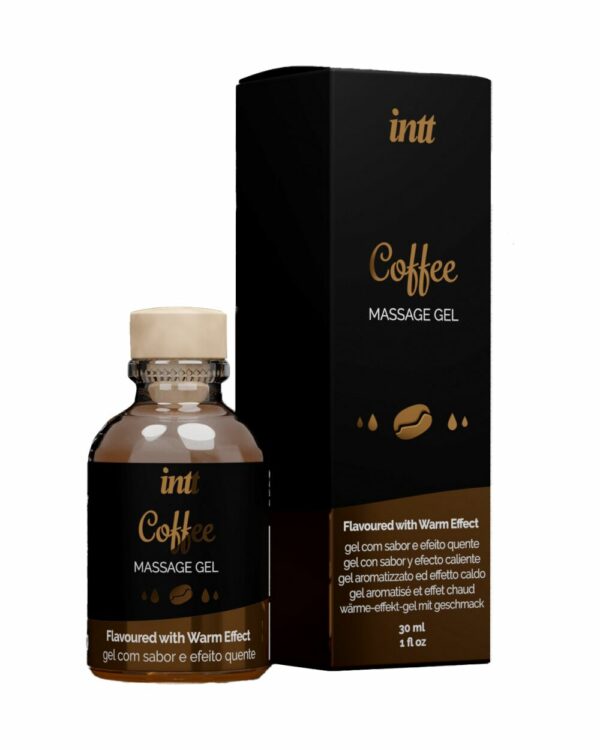 Масажний гель для інтимних зон Intt Coffee (30 мл) (м'ята упаковка!!!)