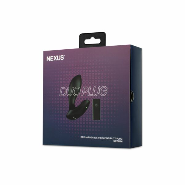 Анальна вібропробка Nexus DUO Plug Medium, пульт ДК - Зображення 3