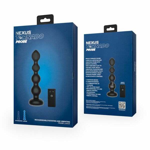 Анальний вібратор Nexus Tornado Probe Edition Large - Зображення 7
