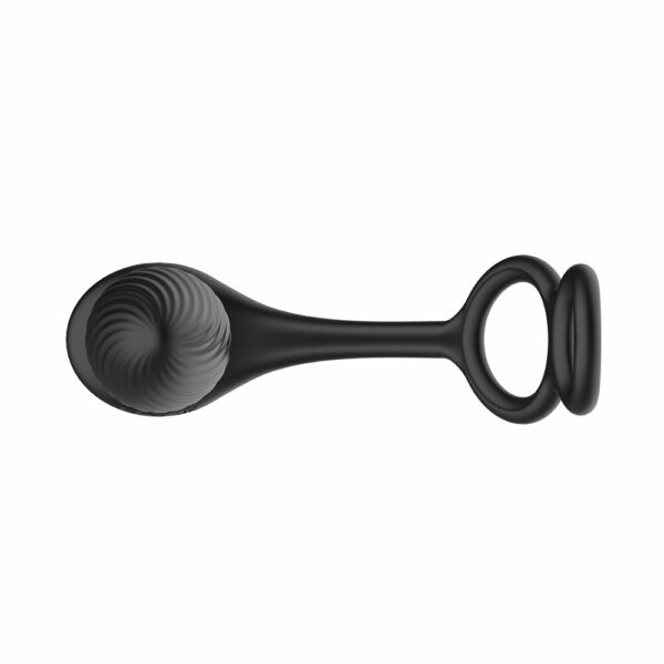 Анальна вібропробка Nexus Tornado Cock and Ball Ring - Зображення 7