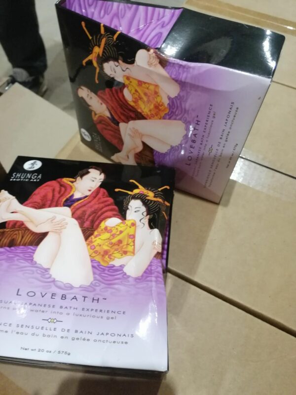 Гель для ванни Shunga LOVEBATH – Sensual Lotus 575 г (м'ята упаковка!!!) - Зображення 2