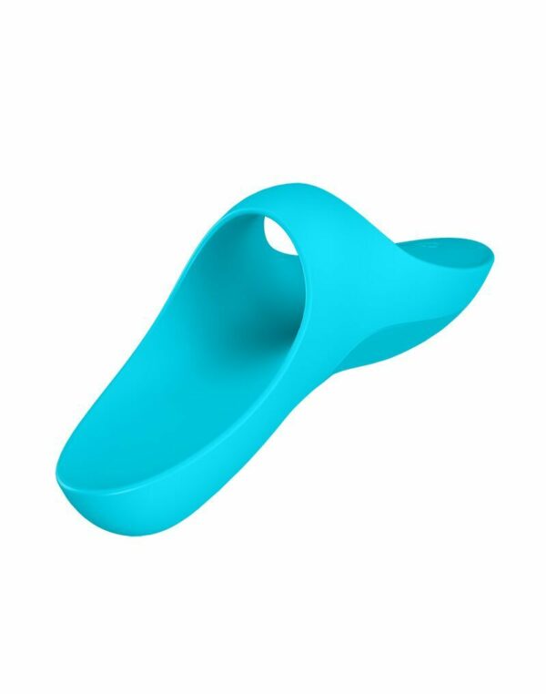 Вібратор на палець Satisfyer Teaser Light Blue (м'ята упаковка!!!) - Зображення 6