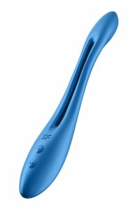 Універсальний гнучкий вібратор для пар Satisfyer Elastic Game Dark Blue (м'ята упаковка!!!)