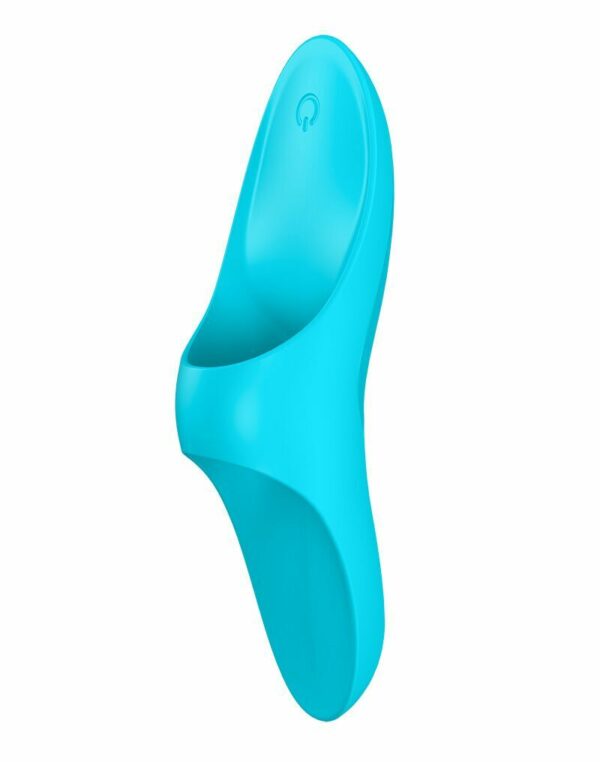 Вібратор на палець Satisfyer Teaser Light Blue (м'ята упаковка!!!)
