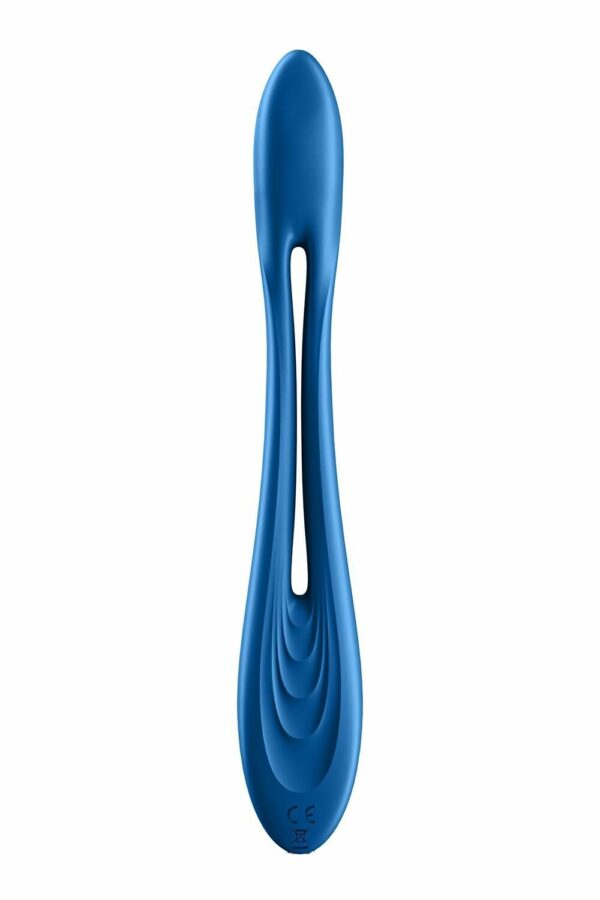 Універсальний гнучкий вібратор для пар Satisfyer Elastic Game Dark Blue (м'ята упаковка!!!) - Зображення 5