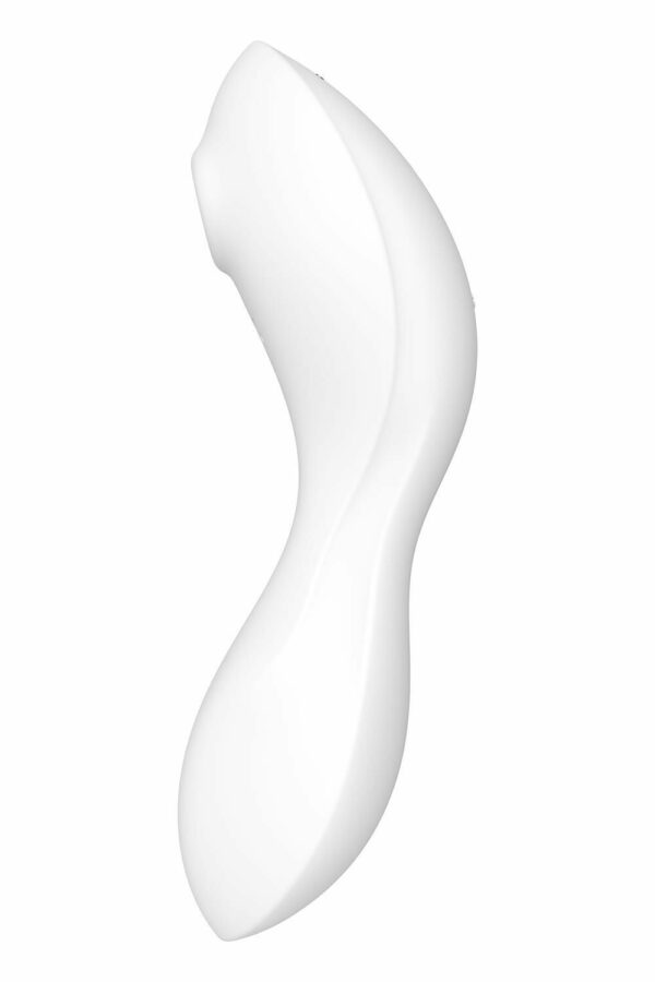 Вакуумний смарт-стимулятор із вібрацією Satisfyer Curvy Trinity 5 (White) (м'ята упаковка!!!) - Зображення 5