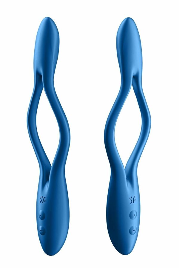 Універсальний гнучкий вібратор для пар Satisfyer Elastic Game Dark Blue (м'ята упаковка!!!) - Зображення 7