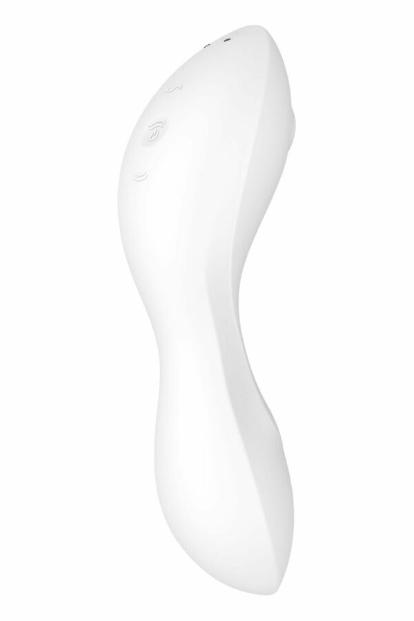 Вакуумний смарт-стимулятор із вібрацією Satisfyer Curvy Trinity 5 (White) (м'ята упаковка!!!) - Зображення 7