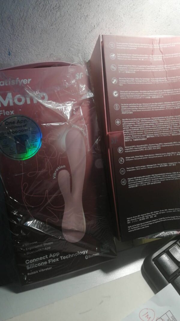 Смарт вібратор-кролик Satisfyer Mono Flex Mauve (м'ята упаковка!!!) - Зображення 2