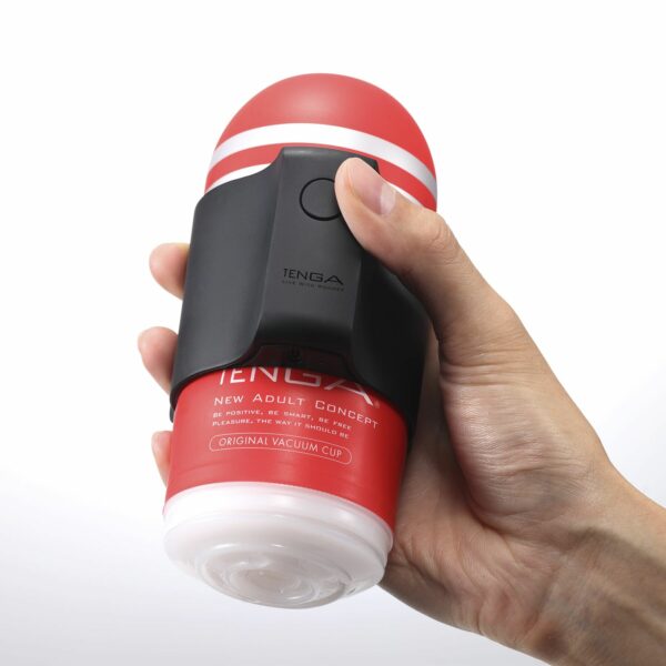 Вібронасадка Tenga CUP VIBRATOR, 7 режимів, 2 мастурбатори в комплекті - Зображення 4
