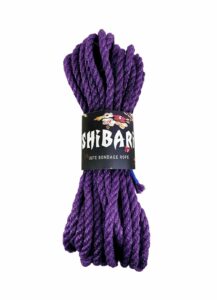 Джутова мотузка для шибарі Feral Feelings Shibari Rope, 8 м бузкова