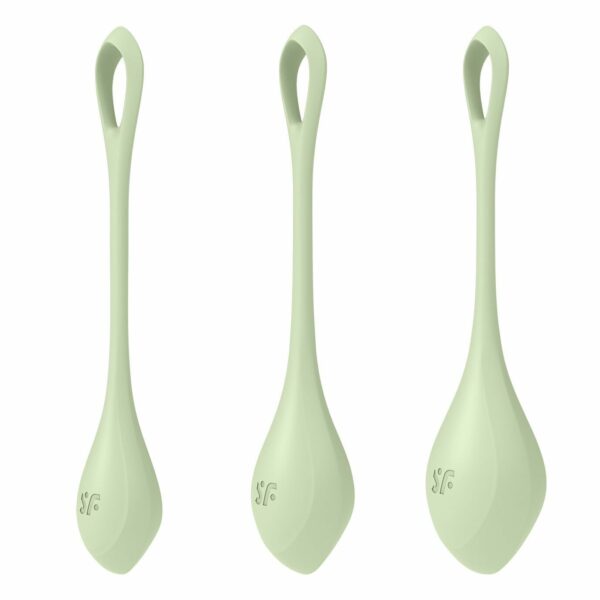 Набір йоні намистин Satisfyer Yoni Power 2 Light Green (м'ята упаковка!!!)