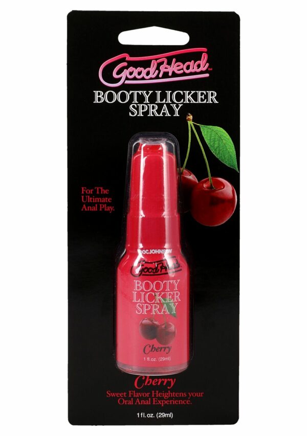 Спрей для анілінгусу Doc Johnson GoodHead Booty Licker Spray - Cherry 29 мл - Зображення 2