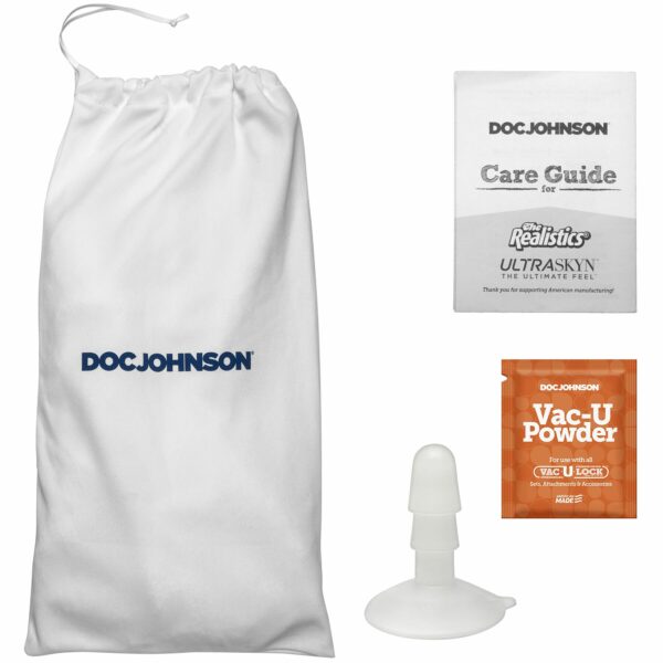 Фалоімітатор Doc Johnson Signature Cocks Dan Damage 10 inch UltraSkyn - Зображення 4