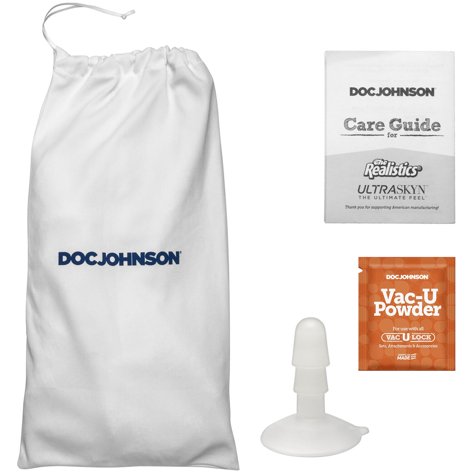 Фалоімітатор Doc Johnson Signature Cocks Girthmasterr 8.5 inch UltraSkyn - Зображення 4