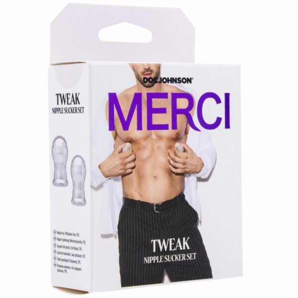 Присоски для сосків Doc Johnson Merci - Tweak - Nipple Sucker Set - Зображення 3