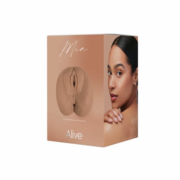 Мастурбатор Alive Mia Super Realistic Masturbator XL Caramel - Зображення 6