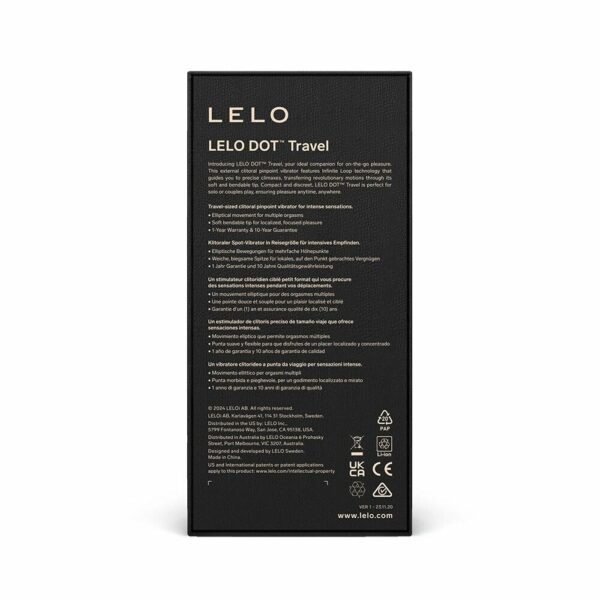 Кліторальний вібратор LELO DOT Travel Pink - Зображення 4