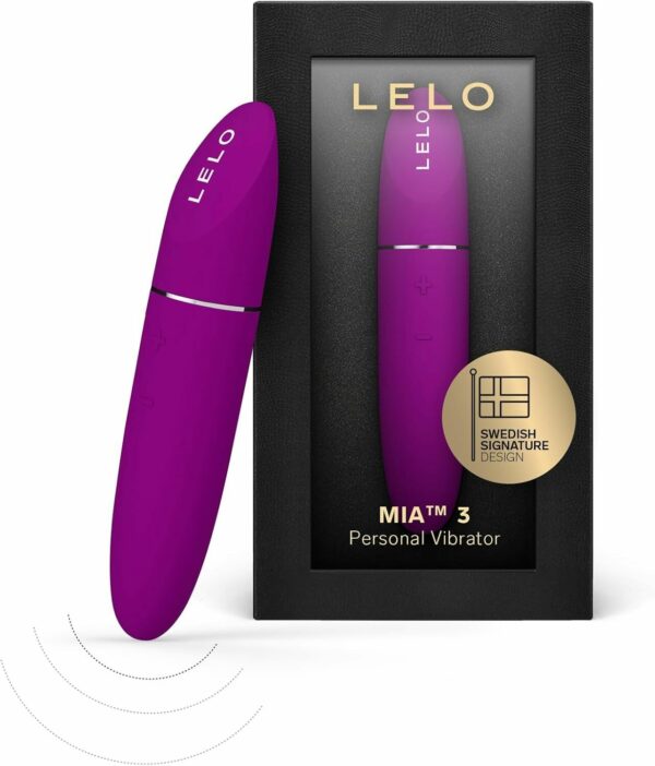 Шикарна віброкуля LELO Mia 3 Deep Rose - Зображення 8