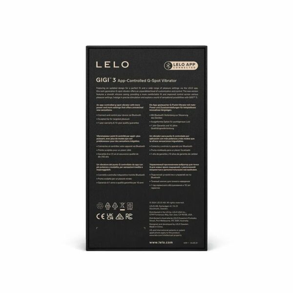 Вібратор точки G LELO GIGI 3 Plum - Зображення 4