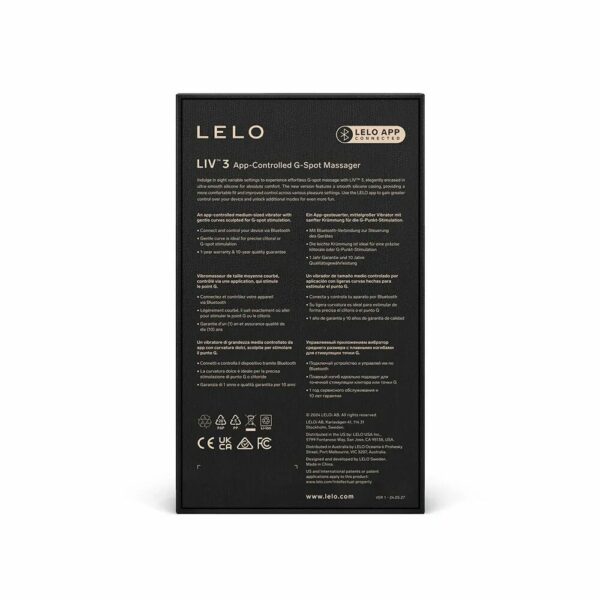 Вібратор LELO Liv 3 Deep Rose - Зображення 4
