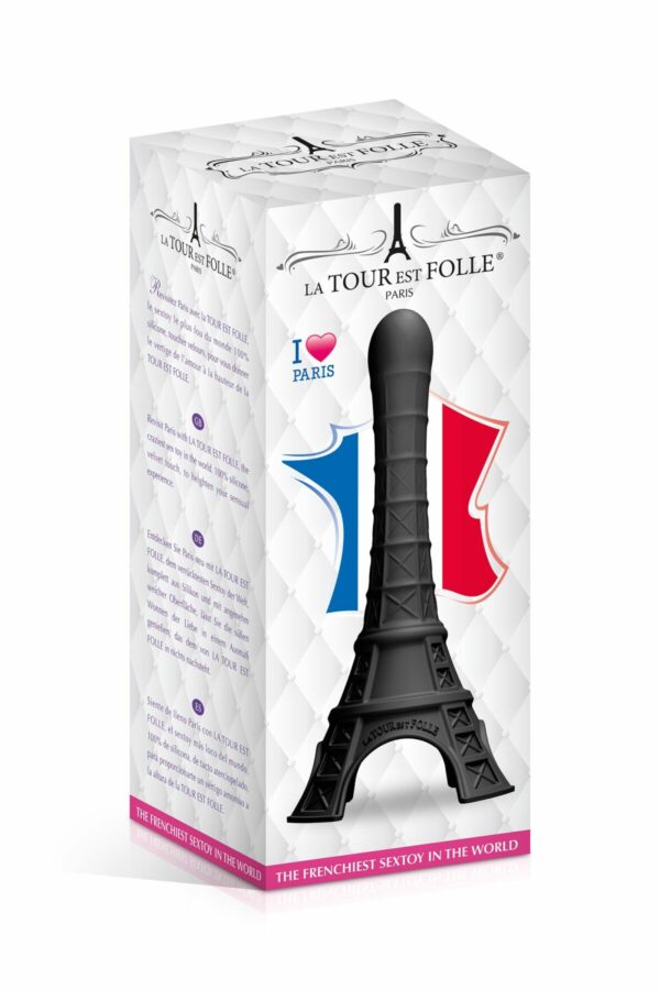Дилдо La Tour Est Folle Paris Black - Зображення 2