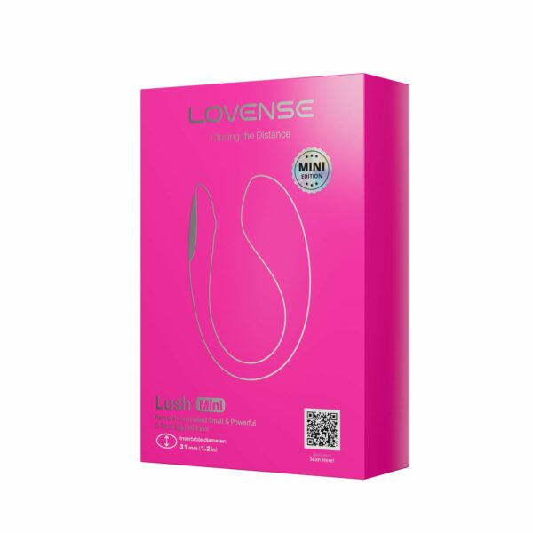 Міні смарт-віброяйце Lovense Lush Mini, зменшена версія Lovense Lush 4 - Зображення 8