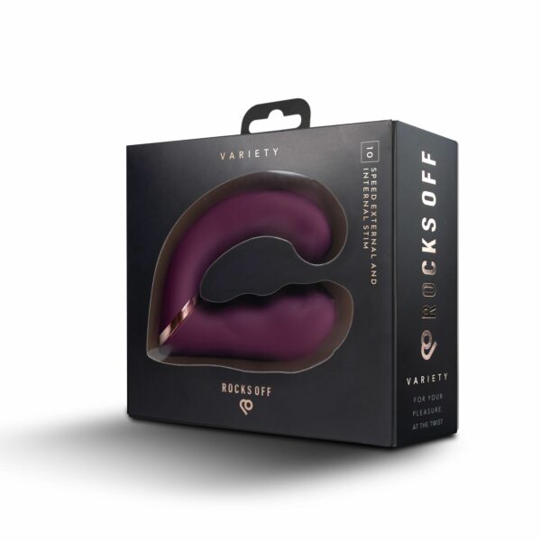 Вібратор Rocks Off Variety Burgundy - Зображення 8