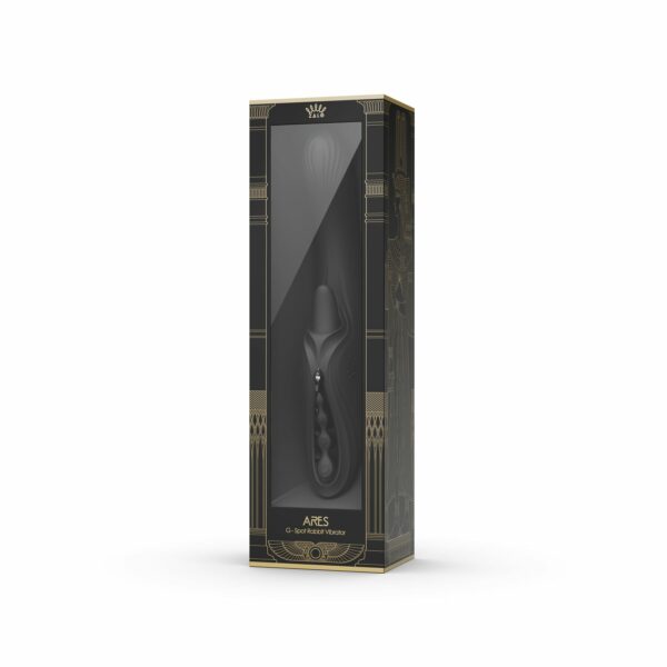 Вібратор-кролик Zalo Ares Obsidian Black - Зображення 17