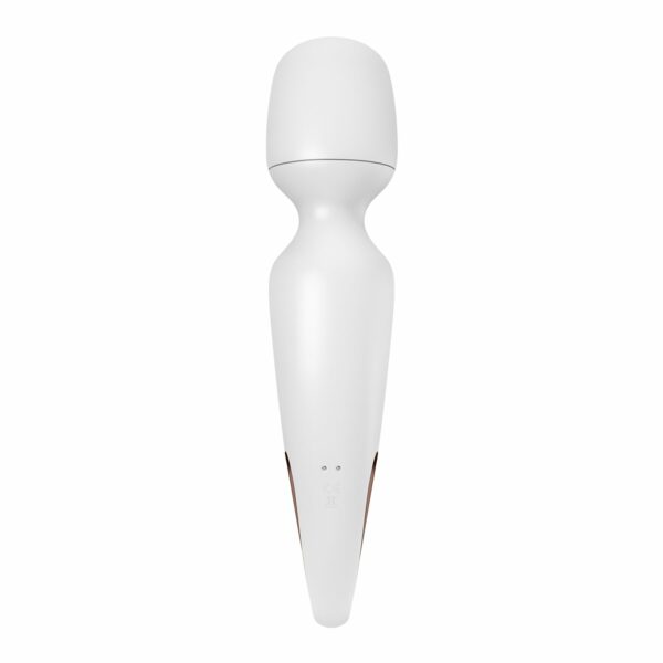 Вібромасажер Satisfyer Wand-erland (White/Rosegold) - Зображення 4