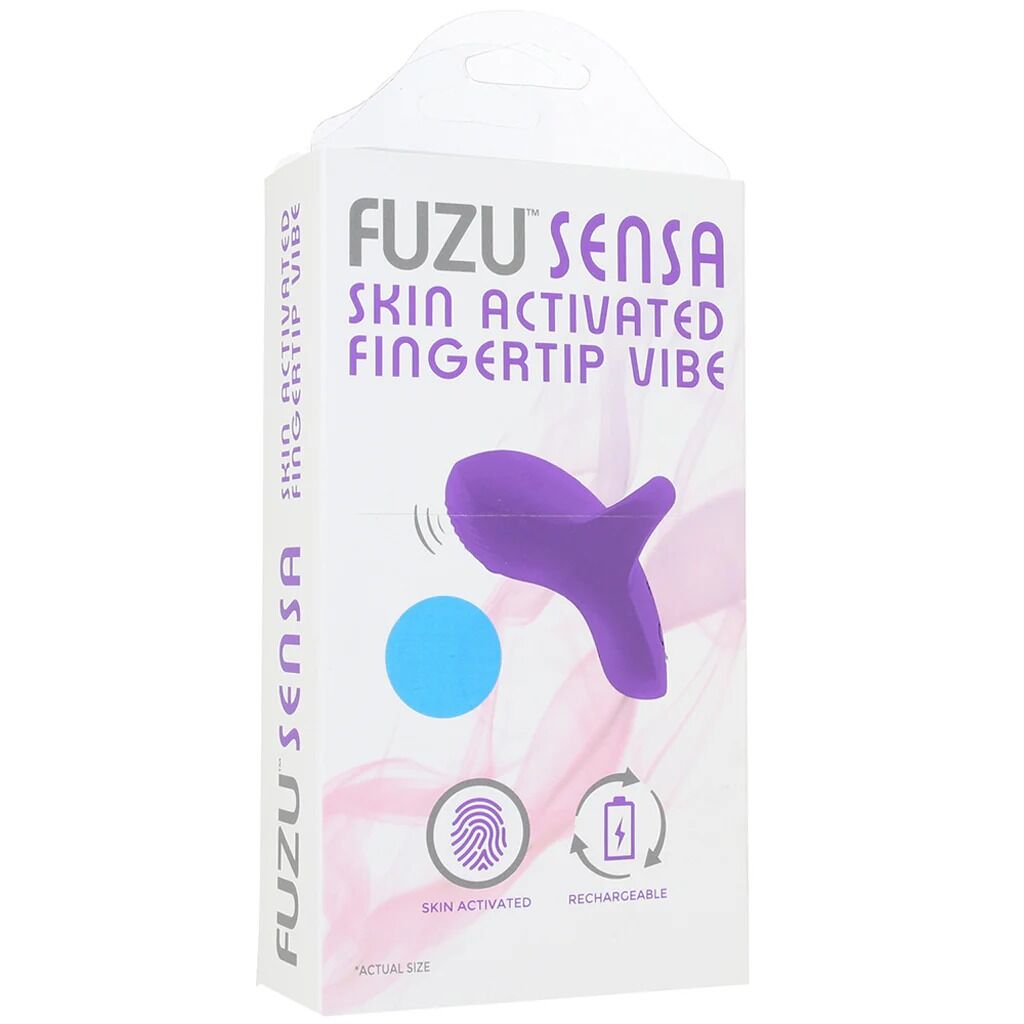 Вібратор на палець FUZU Sensa Skin Activated Fingertip Vibe - Pastel Blue - Зображення 6