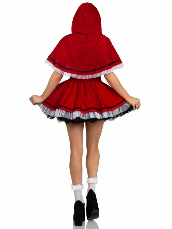 Костюм Червоної Шапочки Leg Avenue Flirty Miss Red Top and Skirt S - Зображення 5