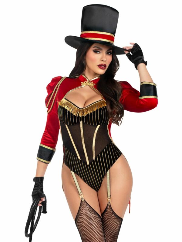 Костюм циркачки Leg Avenue Ravishing Ringmaster Bodysuit M
