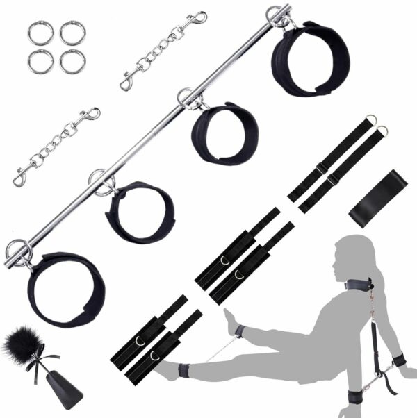 БДСМ-набір LOCKINK YEAHWOW Door Swing & Leg Spreader Bondage set