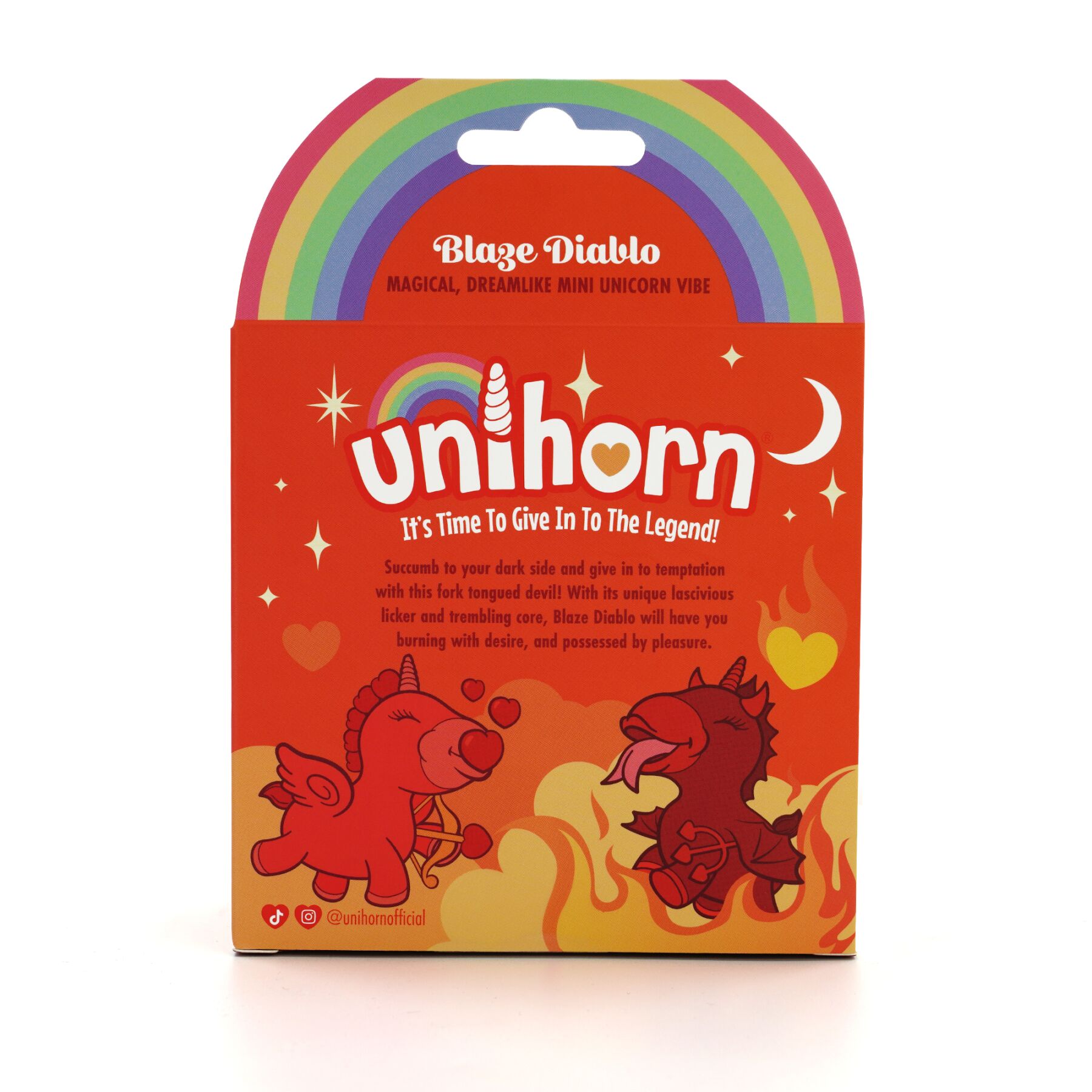 Вібратор-єдиноріжка Unihorn - Blaze Diablo, пестливий язичок - Зображення 7