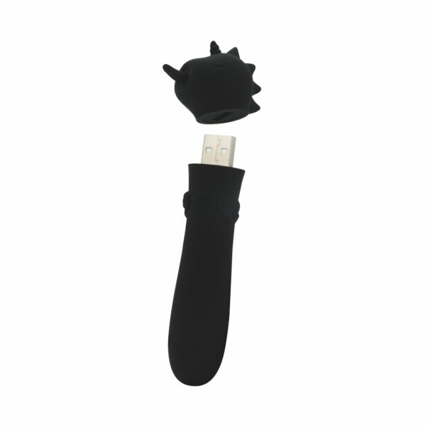 Вібратор-єдиноріжка Unihorn USB Bullet - Wild Spirit, віброкуля, USB-зарядка - Зображення 2