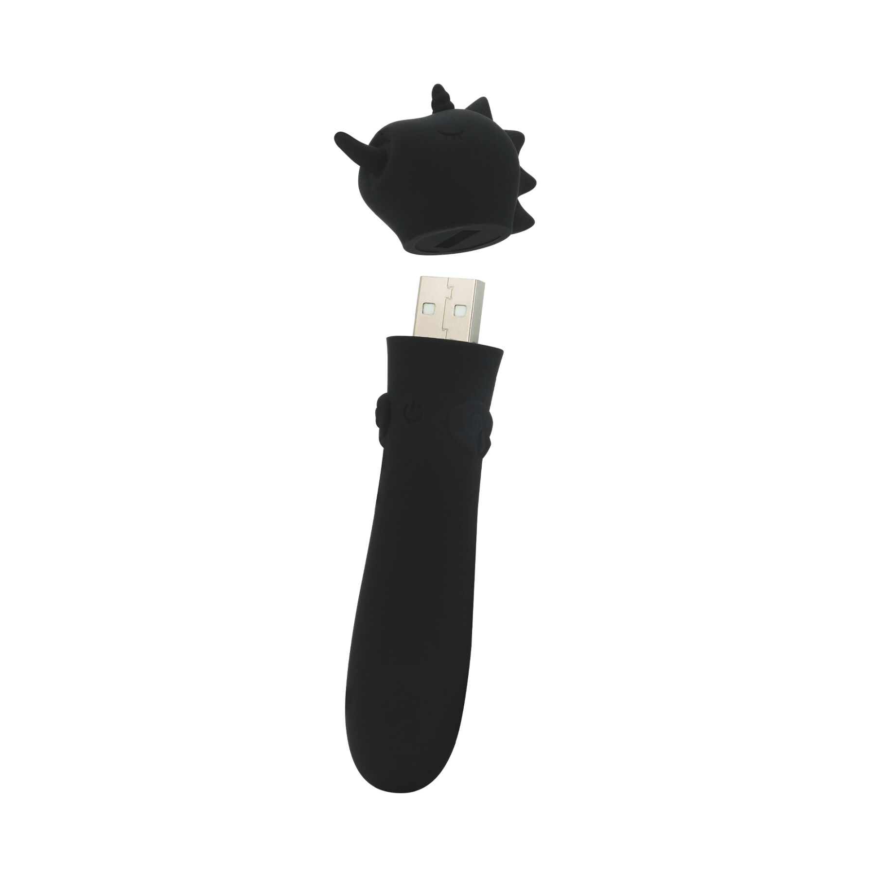 Вібратор-єдиноріжка Unihorn USB Bullet - Wild Spirit, віброкуля, USB-зарядка - Зображення 2