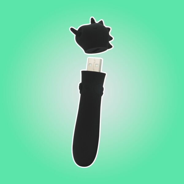 Вібратор-єдиноріжка Unihorn USB Bullet - Wild Spirit, віброкуля, USB-зарядка - Зображення 8