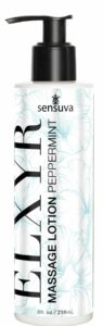 Лосьйон для масажу ніг та ступень Sensuva ELXYR Massage Lotion Peppermint (236 мл)