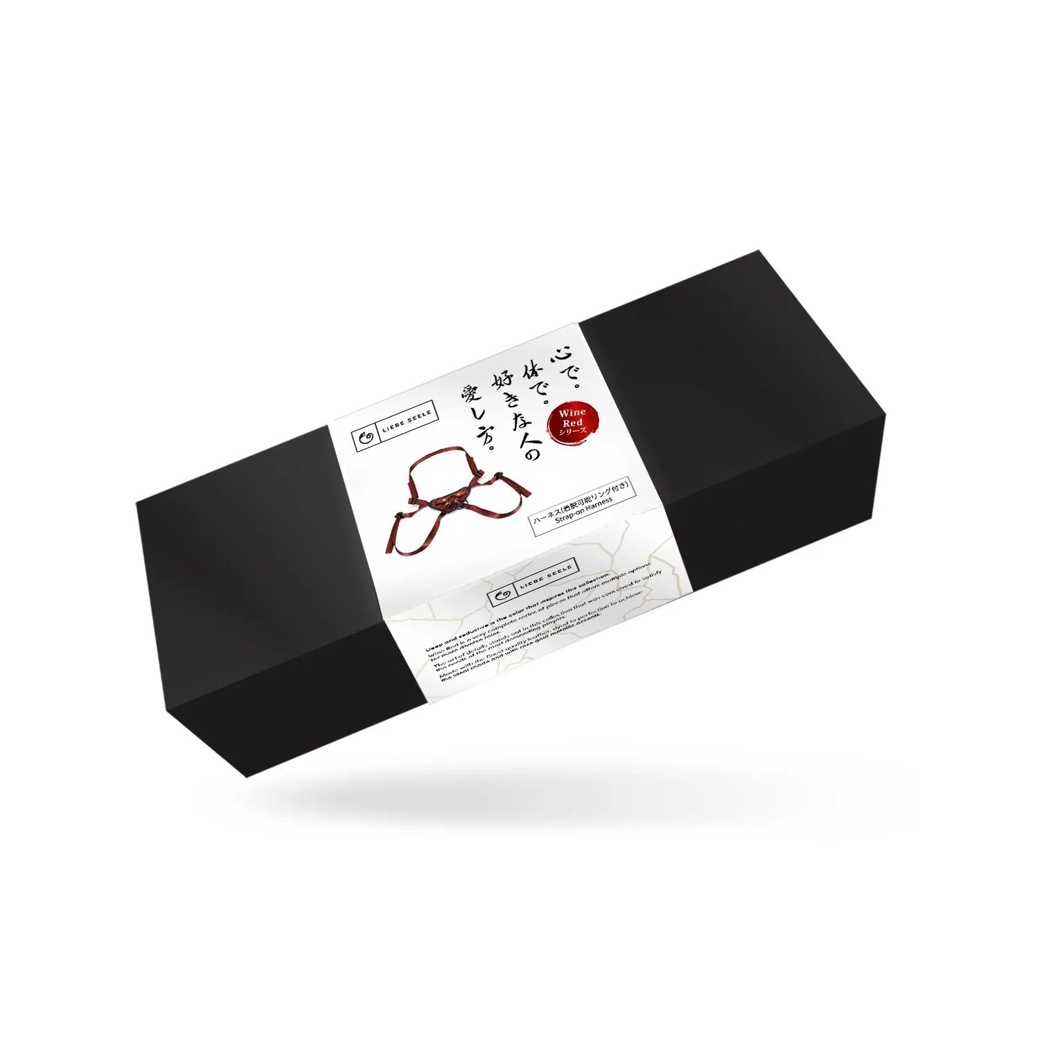 Трусики для страпона Liebe Seele Wine Red Strap-on Harness - Зображення 2