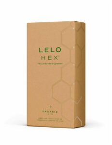 Презервативи LELO HEX Condoms Organic 12 Pack, тонкі та суперміцні