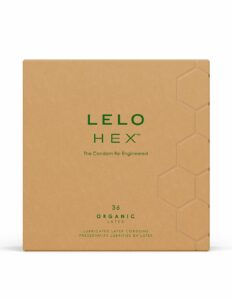 Презервативи LELO HEX Condoms Organic 36 Pack, тонкі та суперміцні