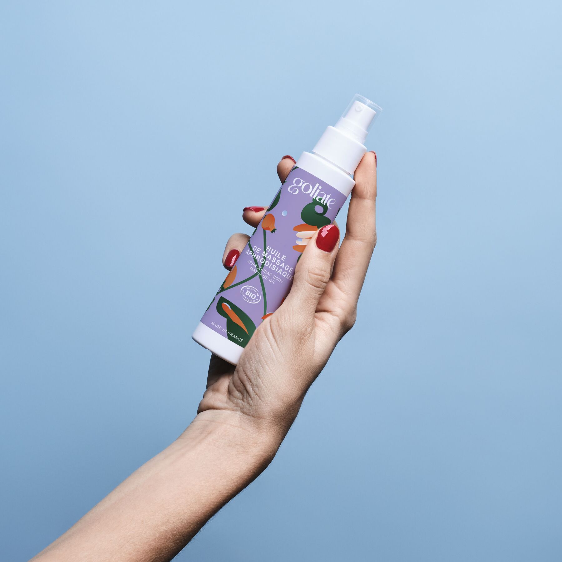 Масажна олія Goliate Huile De Massage Aphrodisiaque 100 мл, органічна, зігрівальний ефект - Зображення 11