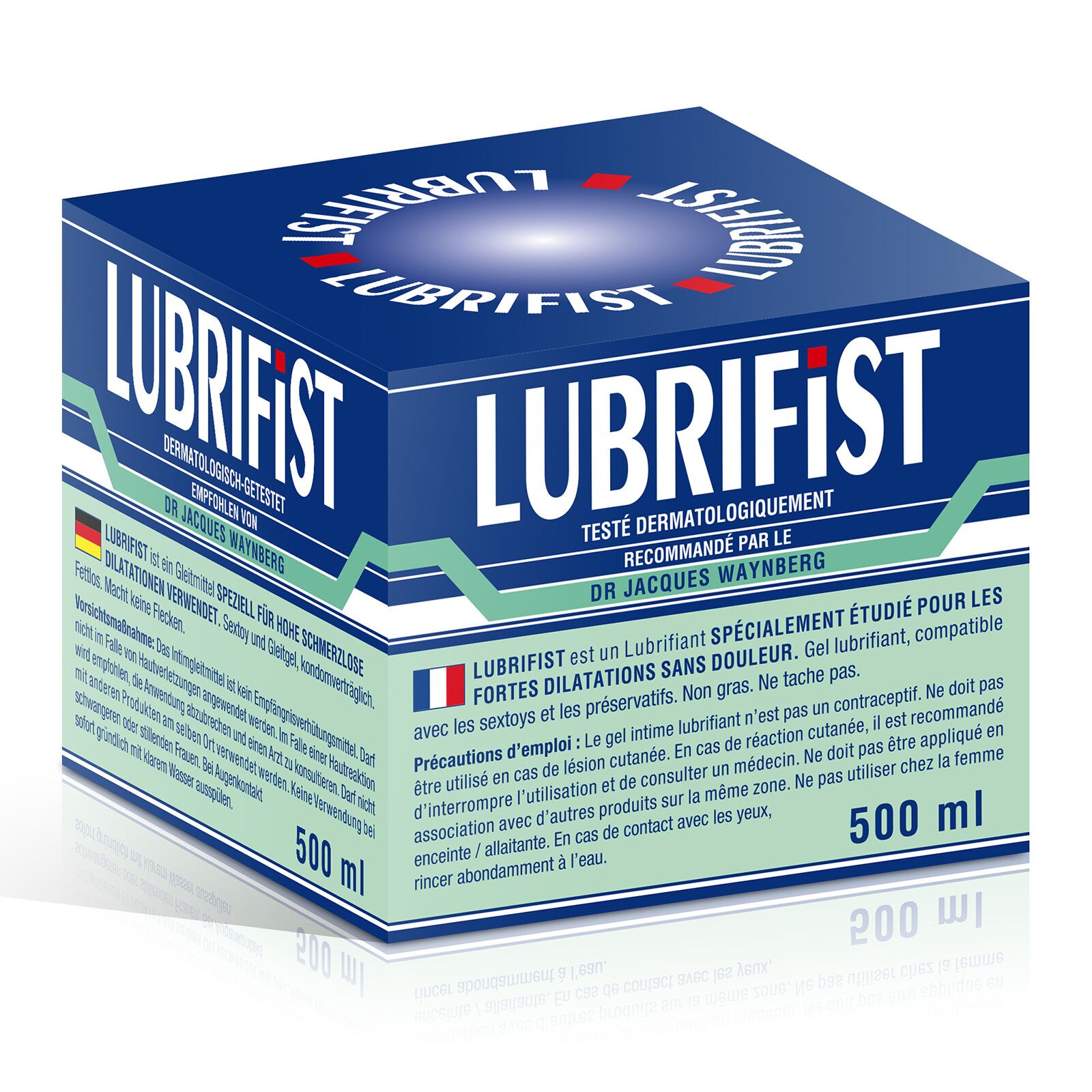 Гуcта змазка для фістингу і анального сексу Lubrix LUBRIFIST (500 мл) на водній основі - Зображення 2